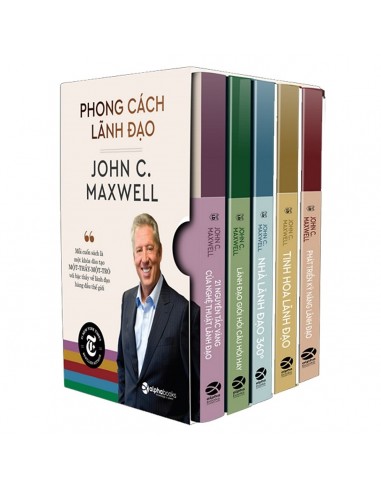 Bộ Sách Lãnh Đạo Phong Cách John C. Maxwell (Bộ 5 Cuốn) Livraison rapide