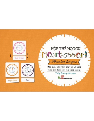 Hộp Học Cụ Montessori - Nhận Biết Thời Gian Les êtres humains sont 