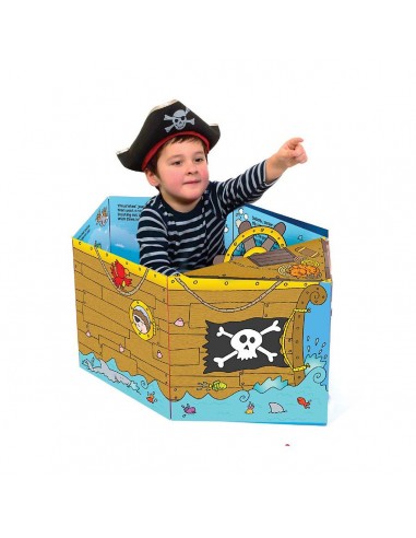 Convertible - Sách Biến Hóa Mô Hình - Pirate Ship - Tàu Cướp Biển En savoir plus