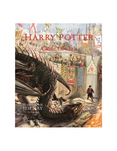 Harry Potter Và Chiếc Cốc Lửa - Tập 4 (Bản Đặc Biệt Có Tranh Minh Họa Màu) basket pas cher