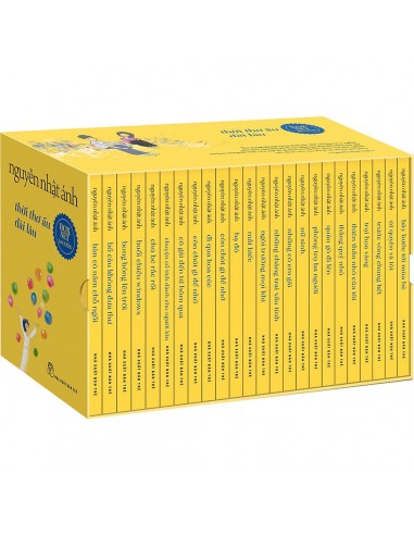 Boxset 24 Cuốn Nguyễn Nhật Ánh - Bìa Xanh s'inspire de l'anatomie humaine