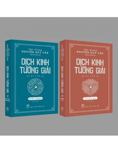 Dịch Kinh Tường Giải (Di Cảo): Thượng – Hạ (Trọn Bộ 2 Quyển) rembourrage situé sous