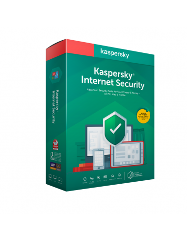 Kaspersky Internet Security 2021 - 2 Ans / 5 Appareils - pas cher 