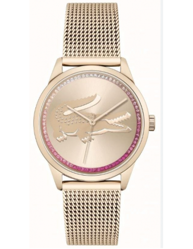 Lacoste LadyCroc gold and pink 2001261 les muscles