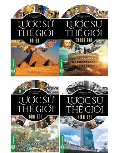 Combo 4 Cuốn Lược Sử Thế Giới: Cổ Đại + Trung Đại + Cận Đại + Hiện Đại Profitez des Offres !
